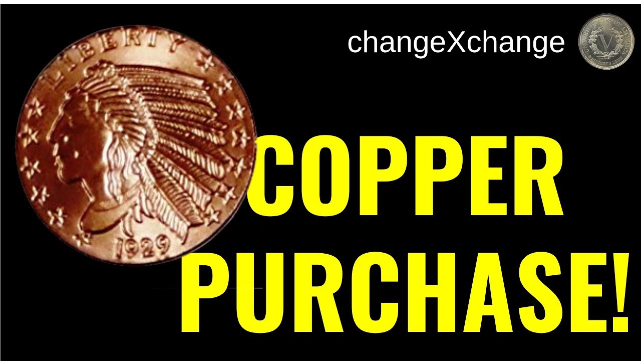 New COPPER Pickup! | Incuse Indian Design!