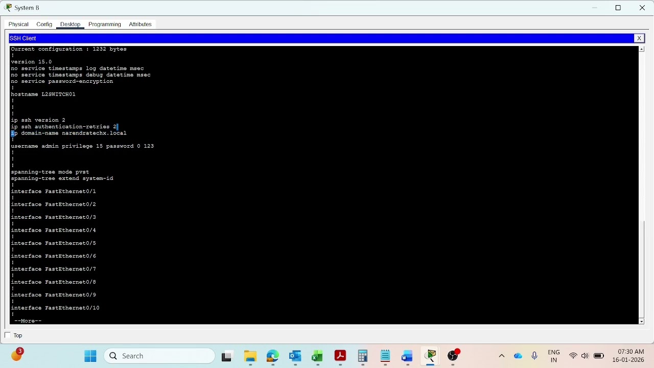 How to Configure SSH on Cisco Switch | Secure Remote Access