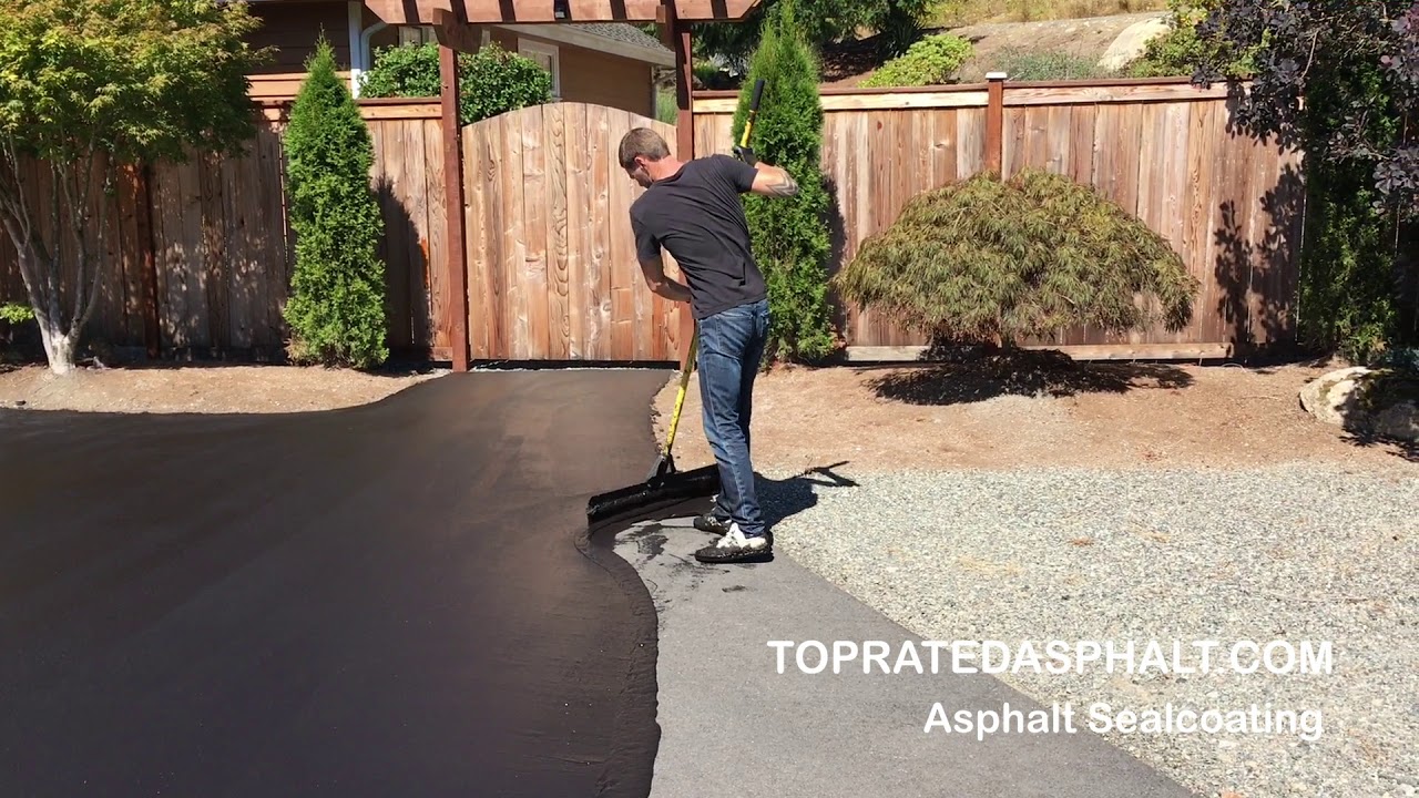 Asphalt Driveway Sealcoating Squeegee - RIDESMOOTH LLC