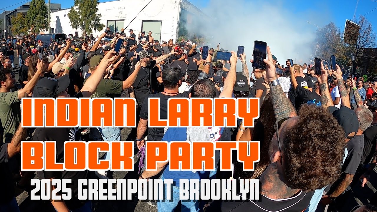 Indian Larry Block Party 2025 - Greenpoint Brooklyn