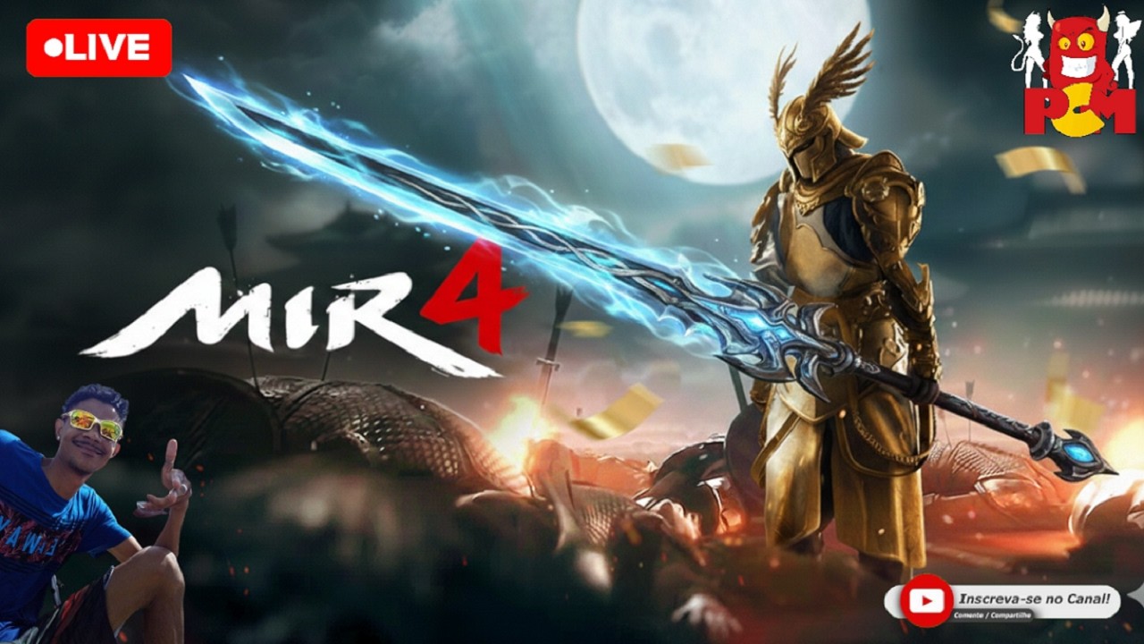 🎥[SA33]  LIVE 24 HORAS MIR4 - GAMEPLAY DE QUALIDADE DUVIDOSA  #nft #wemade #mir4