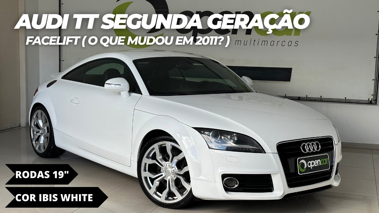 AUDI TT SEGUNDA GERAÇÃO (FACELIFT) 2011/2011 IBIS WHITE 2.0 TFSI