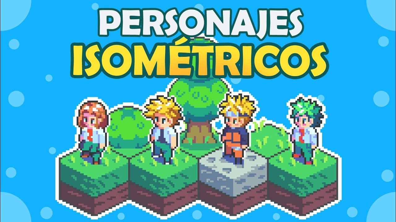 Cómo hacer Personajes Pixel Art Isométricos