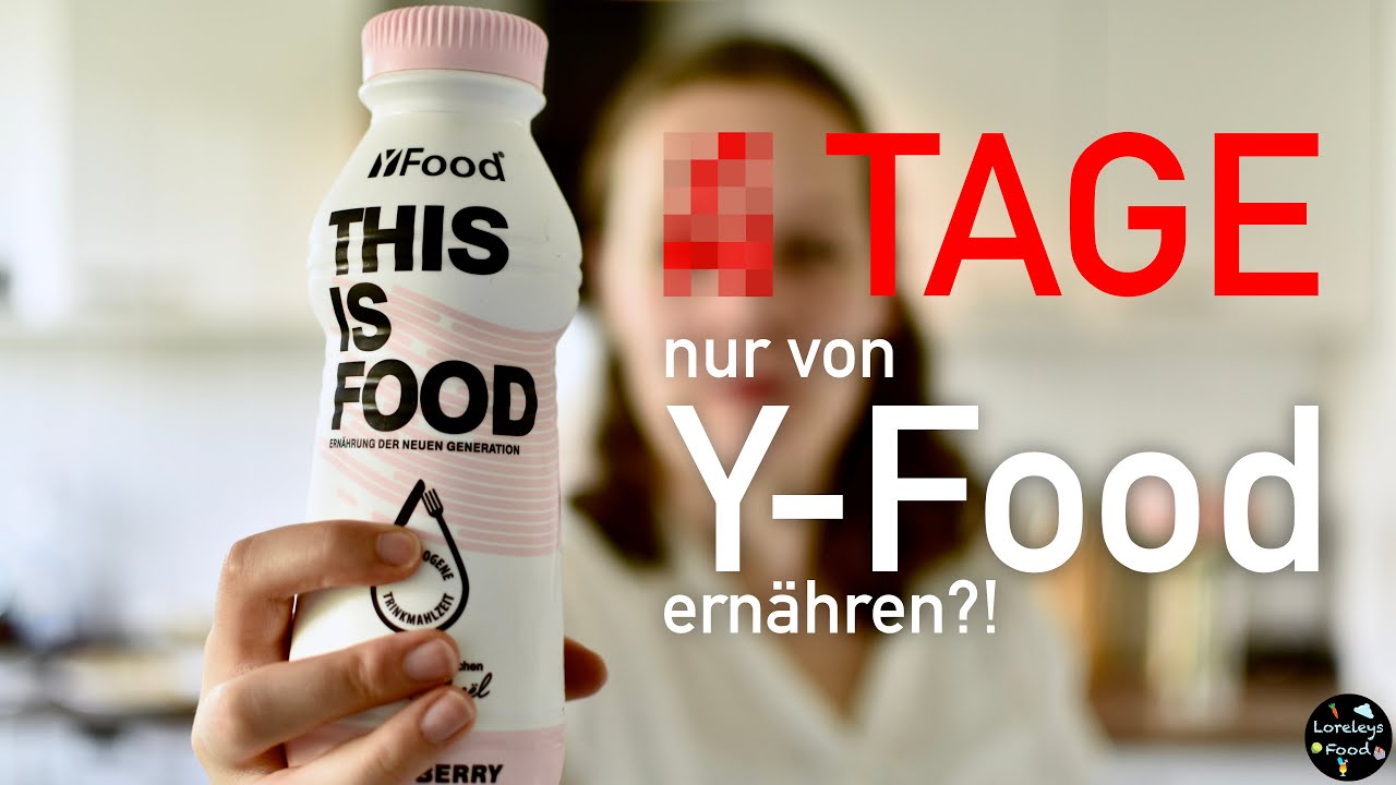 NUR von YFOOD ern&auml;hren?! 😱 | Loreleys Selbstexperiment