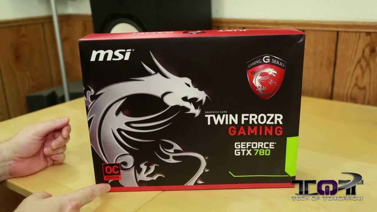 MSI GTX 780 TWIN FROZR 3GB Gaming Edition Video Card Unboxing!