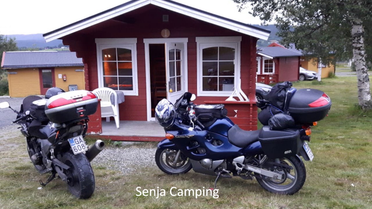 Motorcycle trip to Island of Senja Norway, 2016 (720p)
