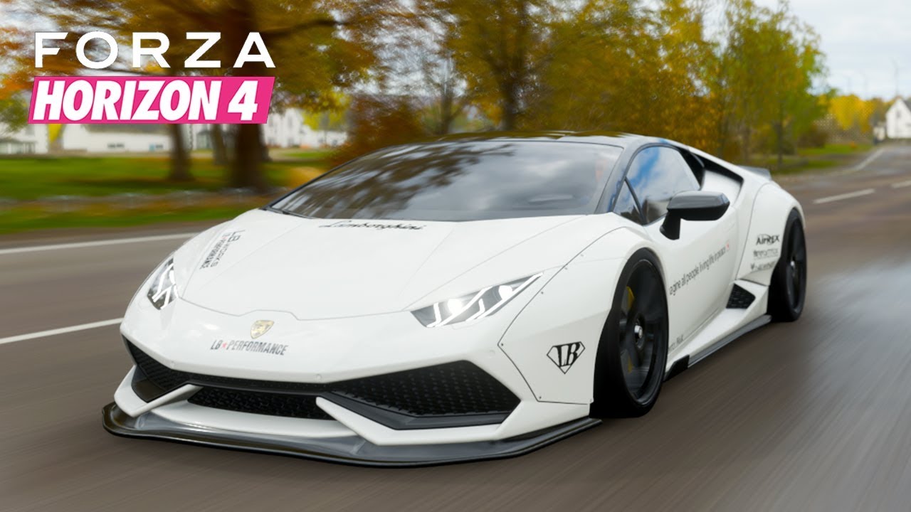 Forza Horizon 4 | Lamborghini Huracan Liberty Walk Gameplay | Realistic Driving