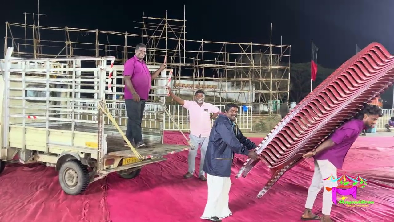 DMK event work | DMK event chairs supply work | #event #decor 