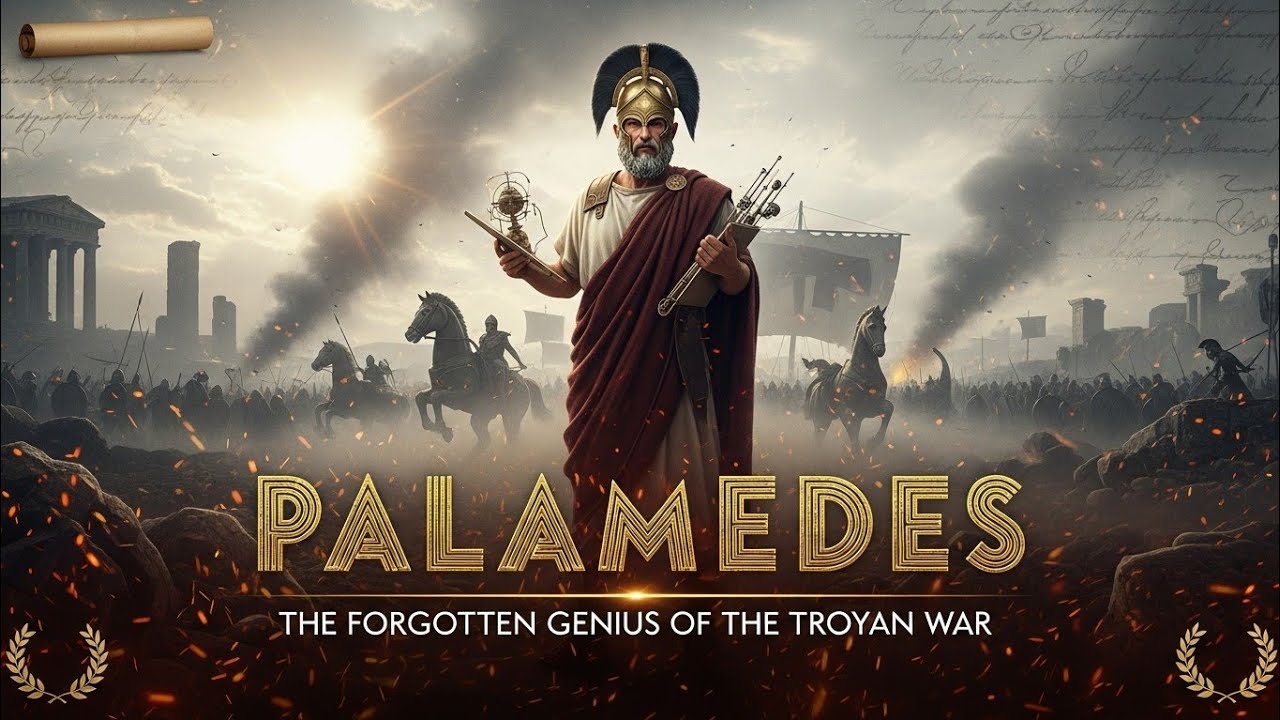 Паламед: забытый гений Троянской войны #PalamedesTheGenius #TrojanWarHero #GreekMythology