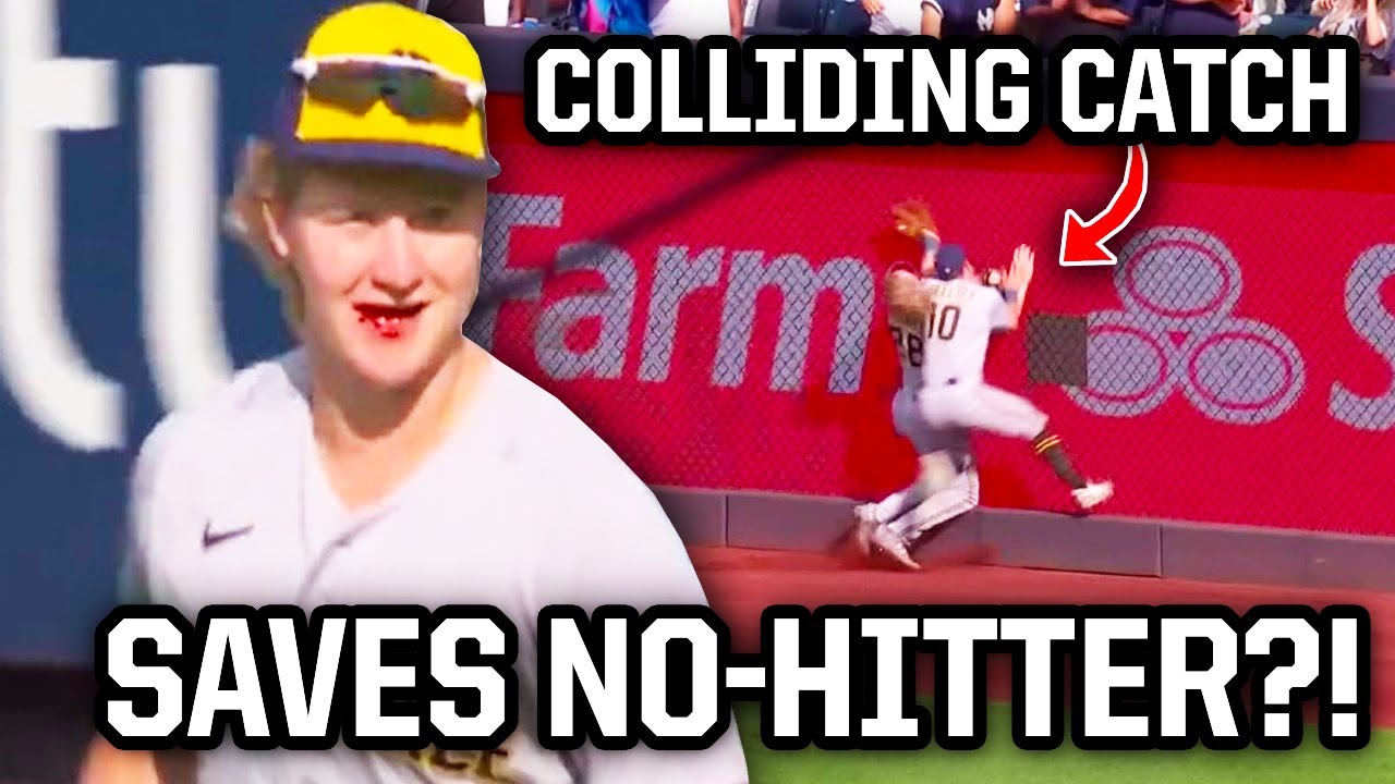 Sal Frelick saves no-hitter with colliding catch, a breakdown