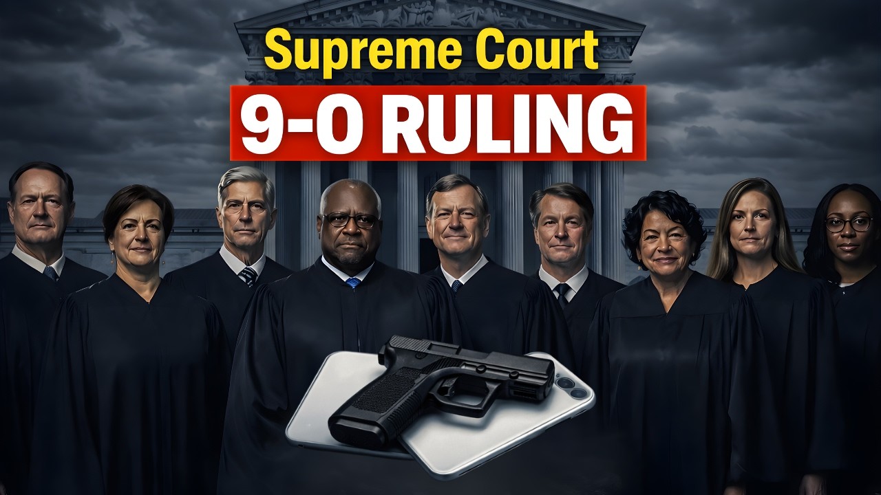 Supreme Court 9–0 Ruling Sends Shockwaves Through Gun & Privacy Rights