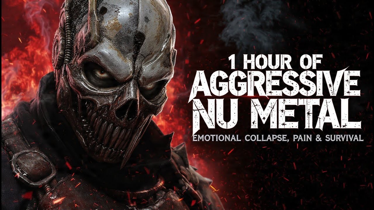 1 Hour of Aggressive Nu Metal — Emotional Collapse, Pain & Survival