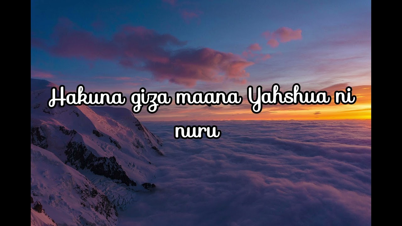 Ufalme wa Elohim - messianic vibes - lyrics video
