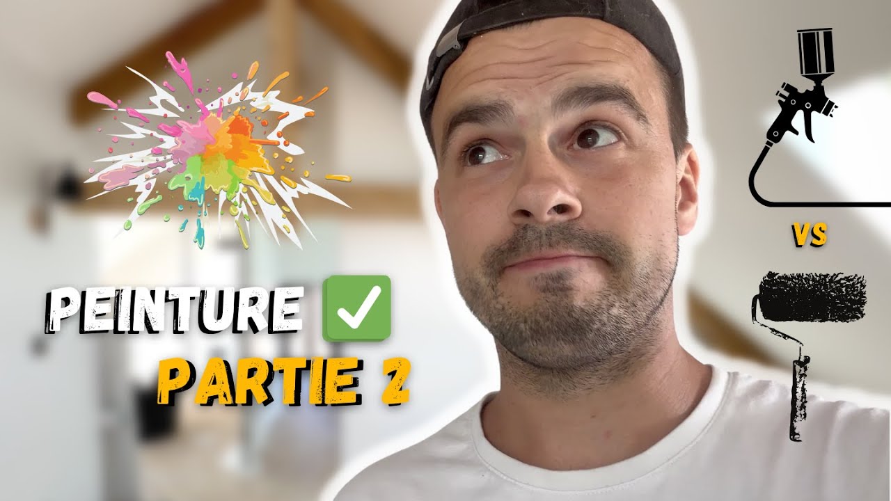 PEINTURE, AIRLESS, J'AI FINI LA MAISON, JE TE MONTRE TOUT ! _ ÉPISODE 66