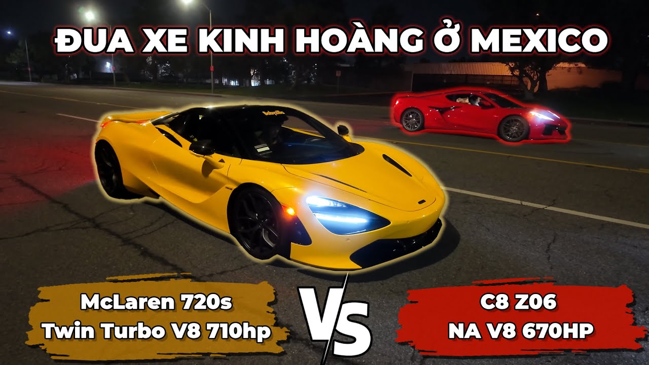 Mình đã đợi ngày này lâu rồi liệu C8 Z06 Có Thắng Mclaren 720s ??