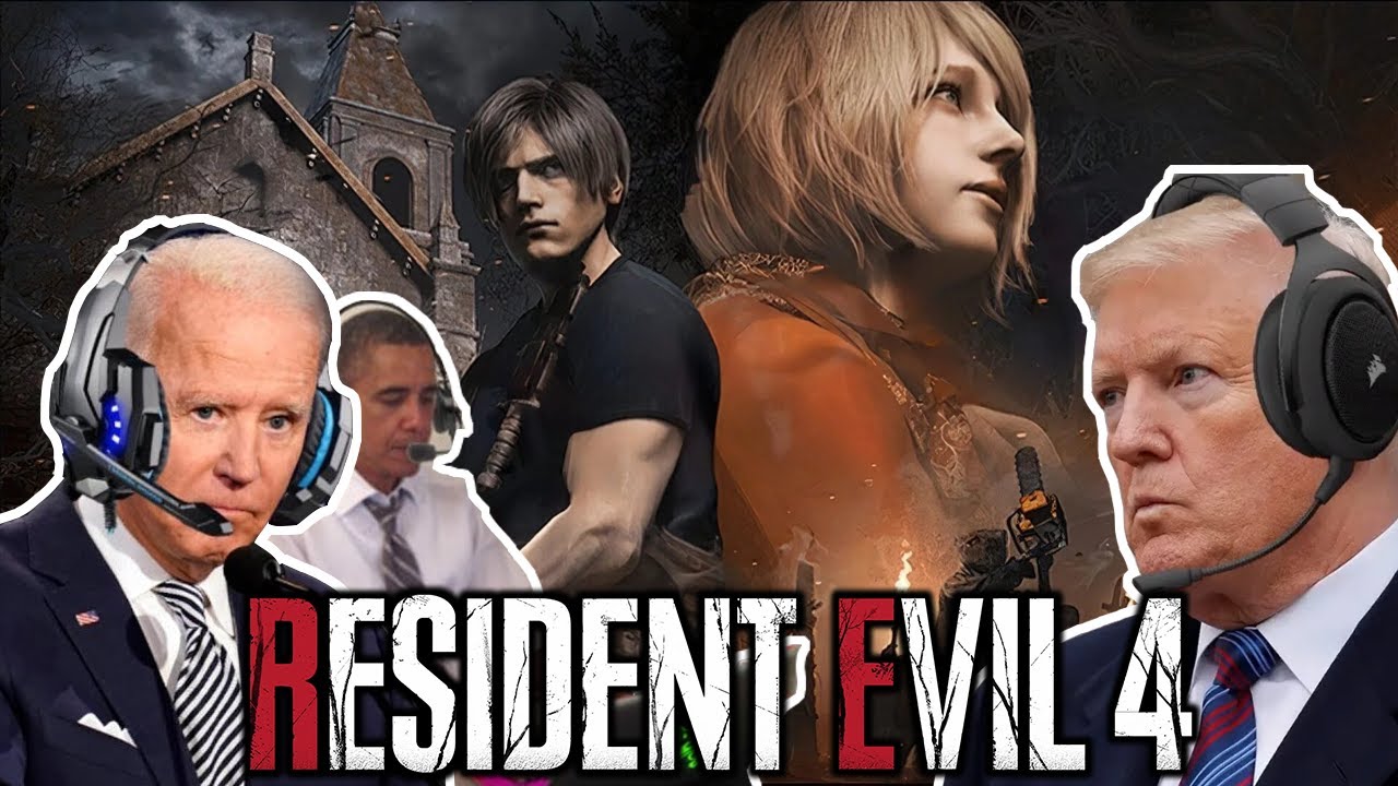 The US Presidents Play Resident Evil 4 Remake (Part 1)