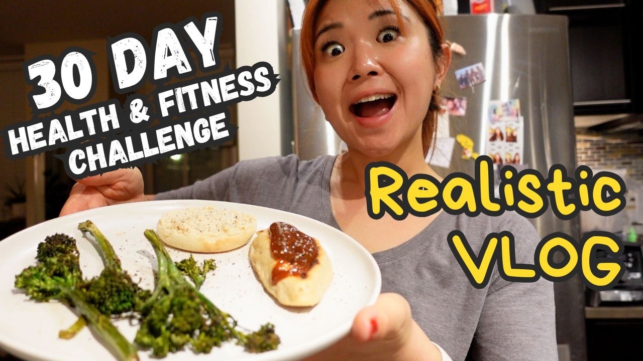 WHAT I ATE IN A DAY (VEGAN) | 30 DAY FITNESS CHALLENGE! Realistic Day in My Life 🌱