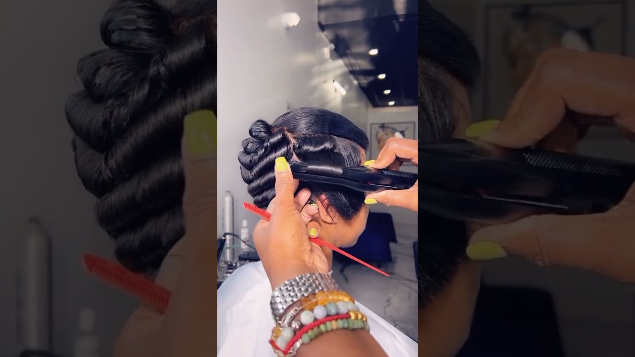 The Magic Combo🤍 Our Wax Stick + 3/10 Pixie Me Please FlatIron 🤍 Available on JUPOPPIN.COM