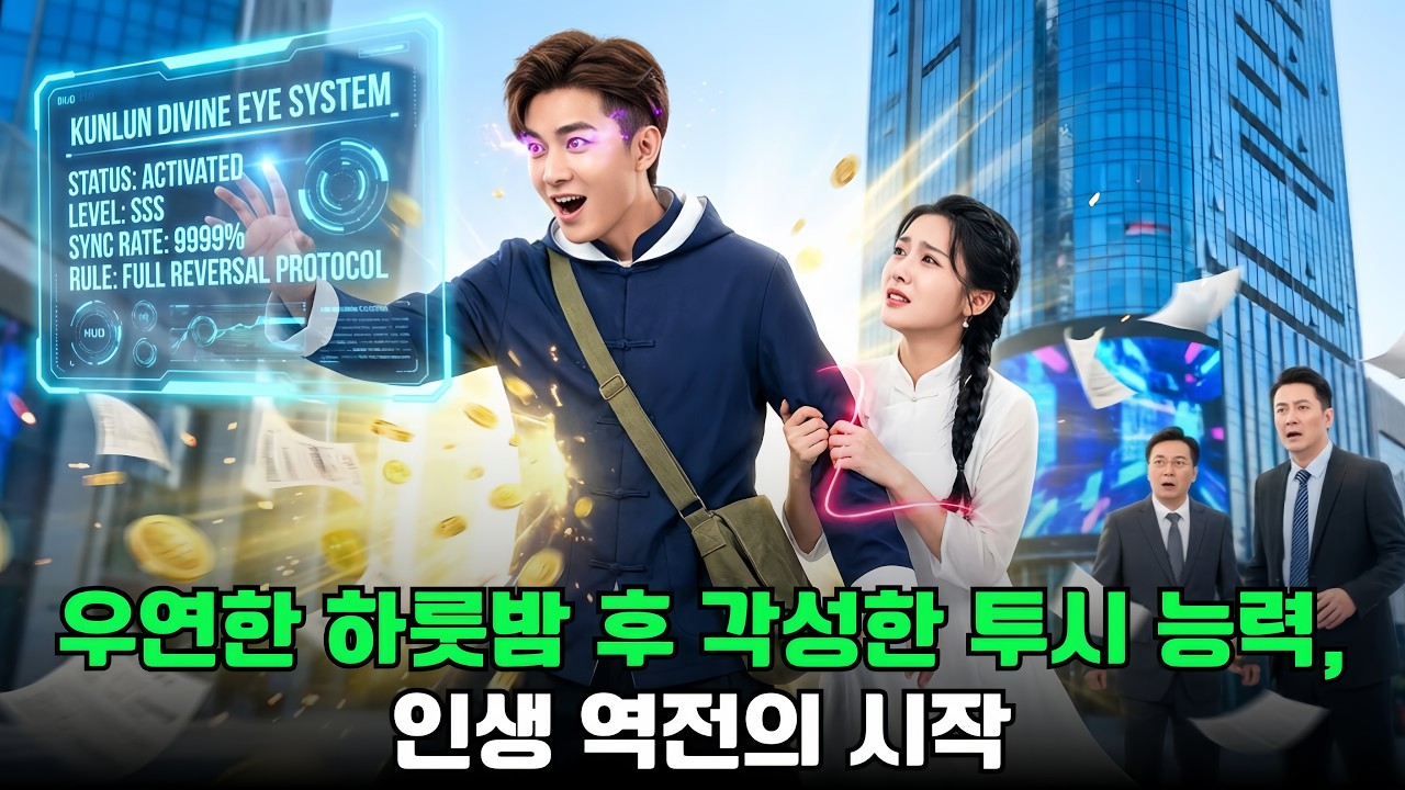 가난한 청년, 아름다운 여성과의 하룻밤 후 투시 능력 각성! 그 순간 운명이 뒤바뀐다! #cdrama #드라마 #kdrama