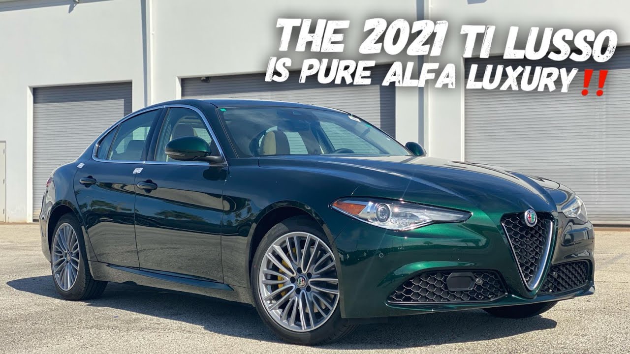 Наша ПЕРВАЯ Giulia Ti Lusso 2021 года действительно олицетворяет роскошь для Alfa Romeo.