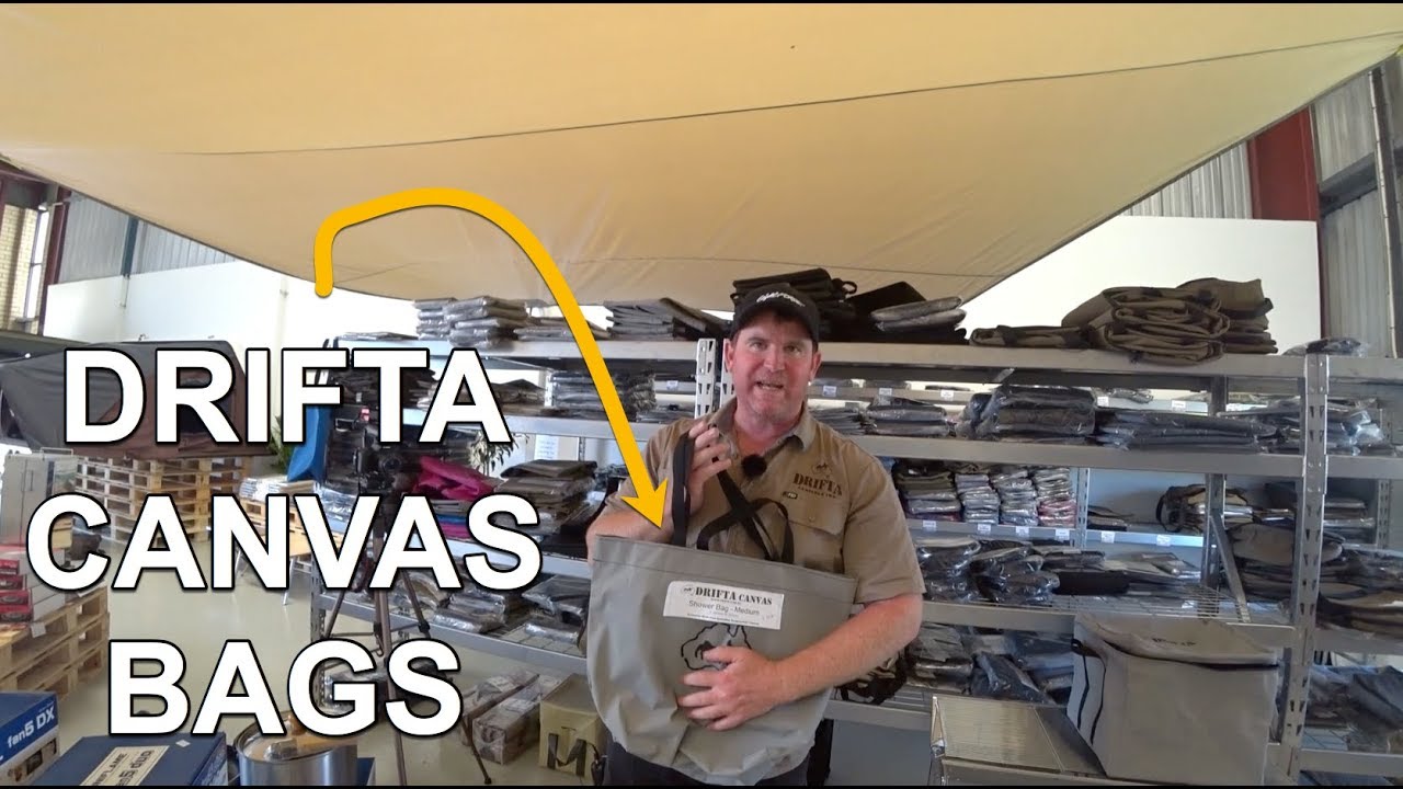 Drifta  - Canvas Bags,  Bootliner Bags - Bags for all your camping needs