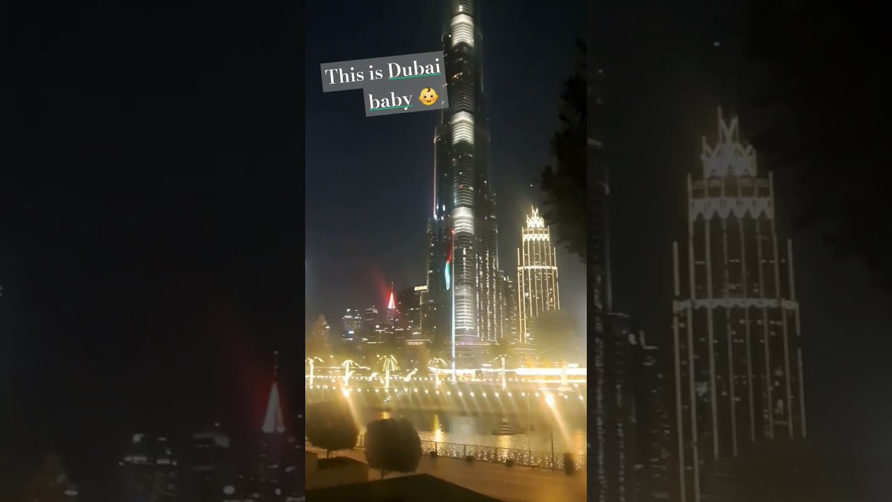 this is Dubai ✈️💯❤️#bikevloger #explore #burjkhalifa
