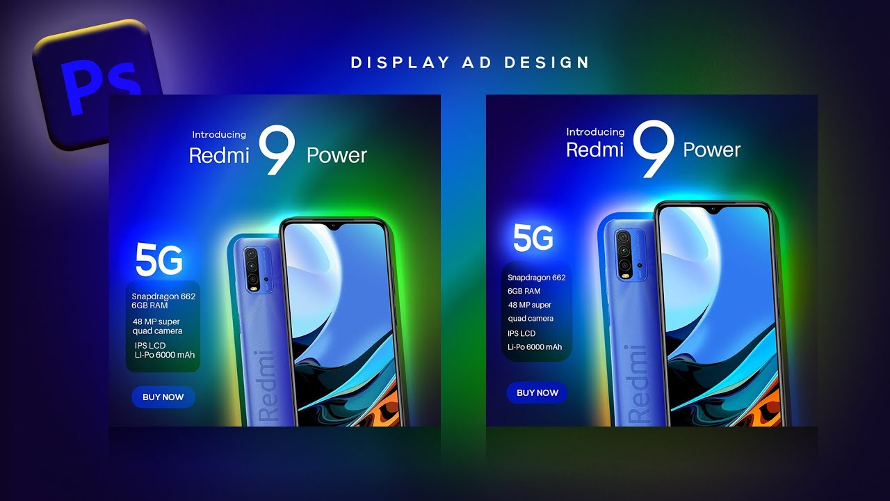 Mobile Brand Advertising Post Design | INTR🔥@BrightPhotoshopTutorials