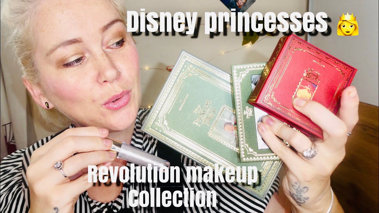 I❤️Revolution Makeup! DISNEY PRINCESSES unboxing! Belle, Tiana and Cinderella ❤️ 