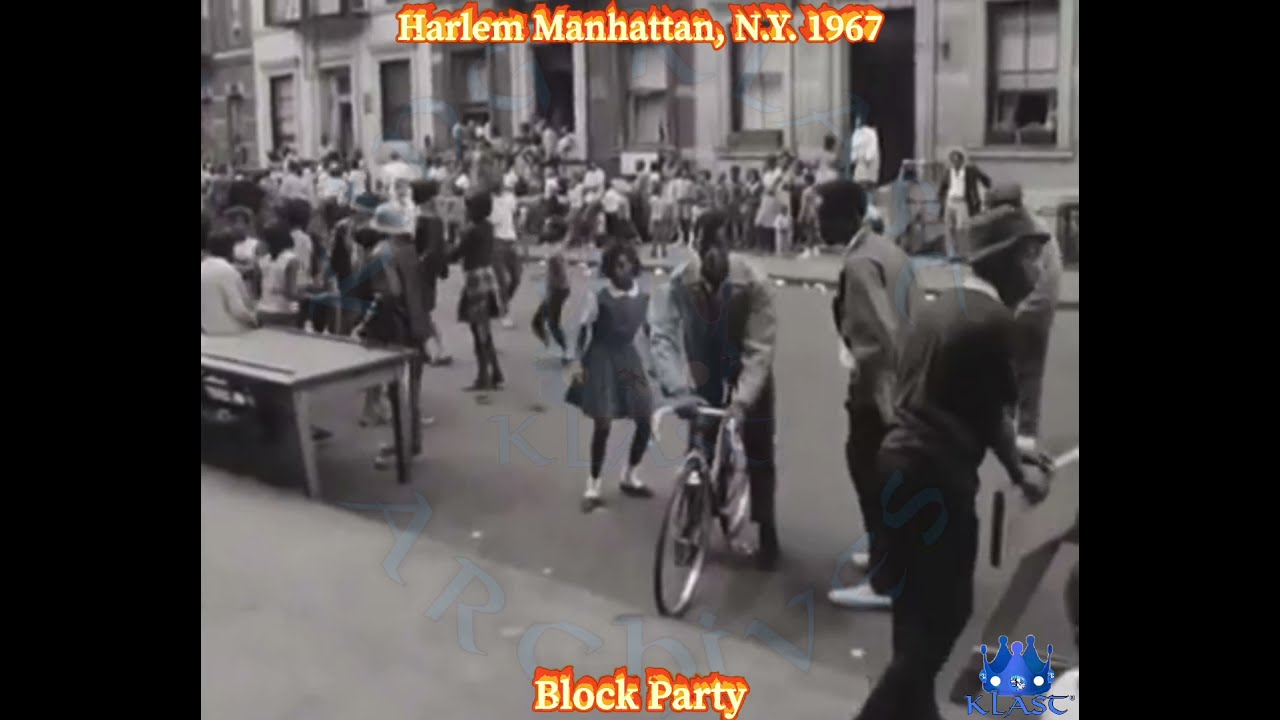 Harlem Manhattan, N.Y. Block Party 1967