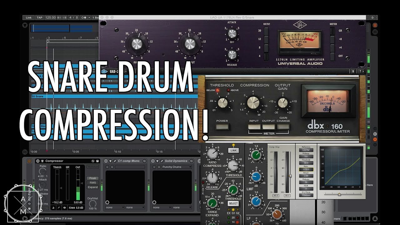 Make Your Snare Drum Hit Hard with Compression!
