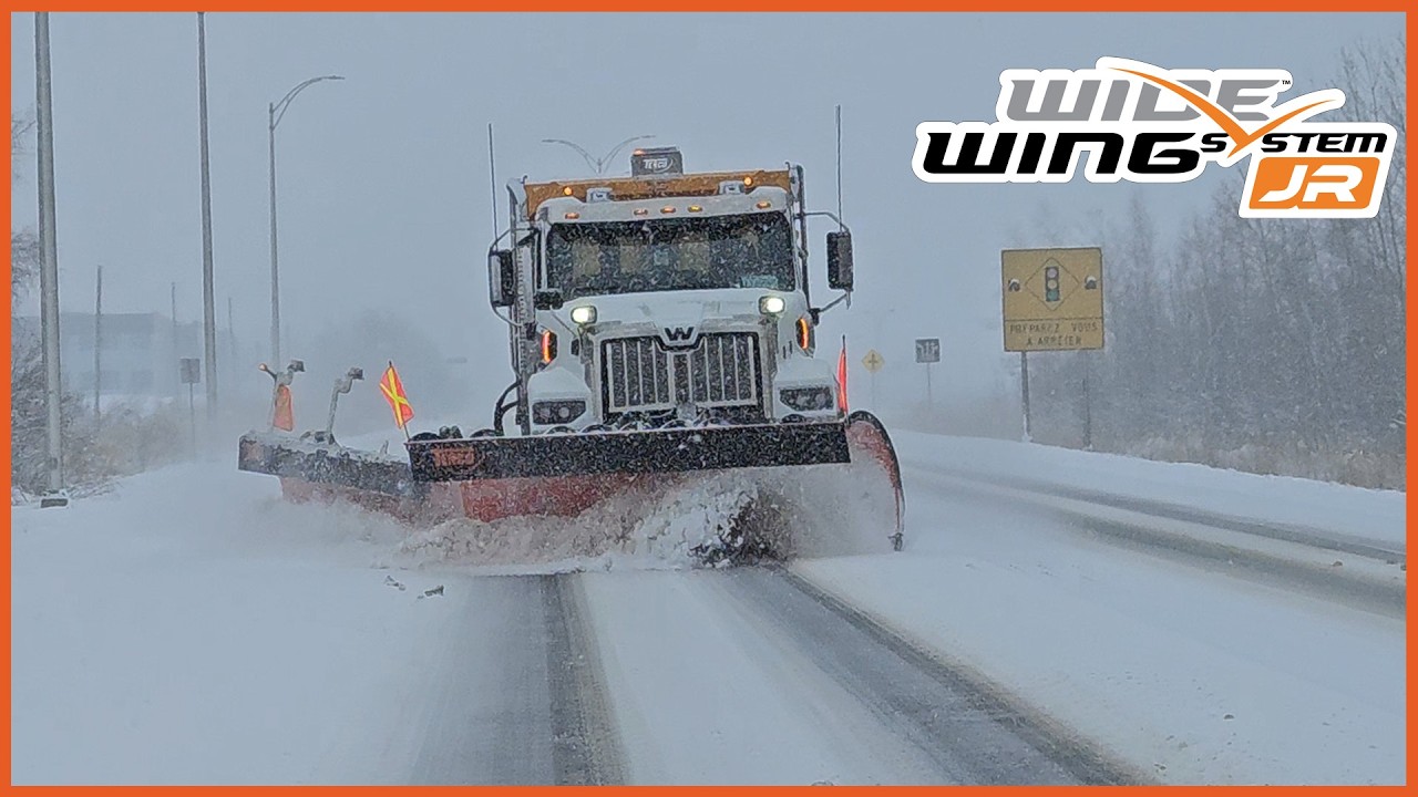 Introducing the WWS JR | Compact Multilane Municipal Snow Removal Truck