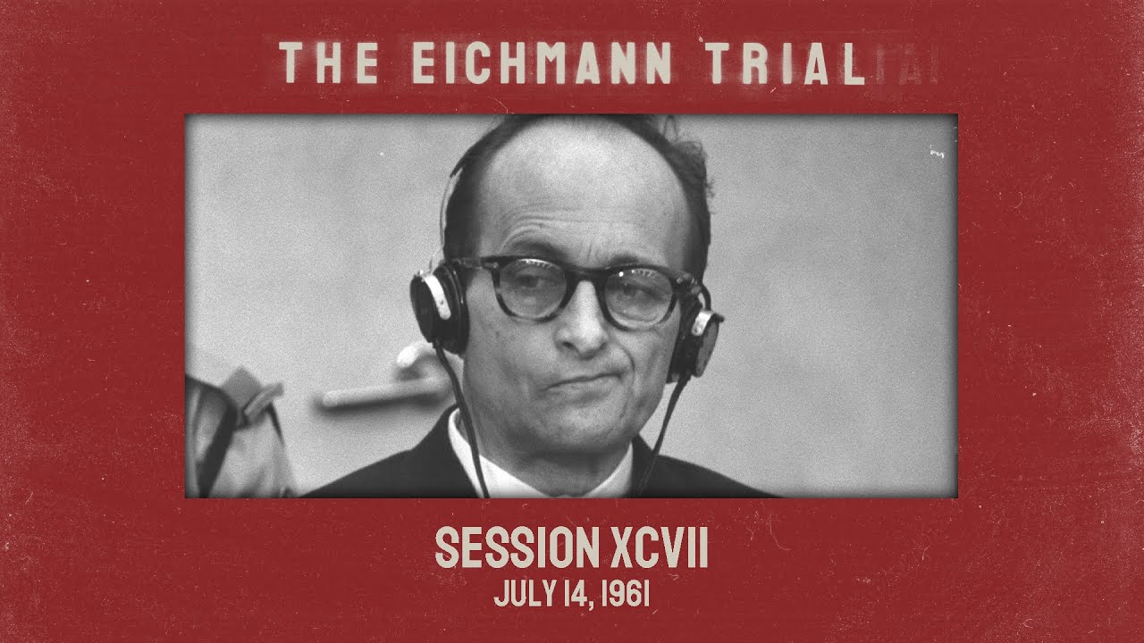 The Eichmann Trial: Session 97 (subtitled)