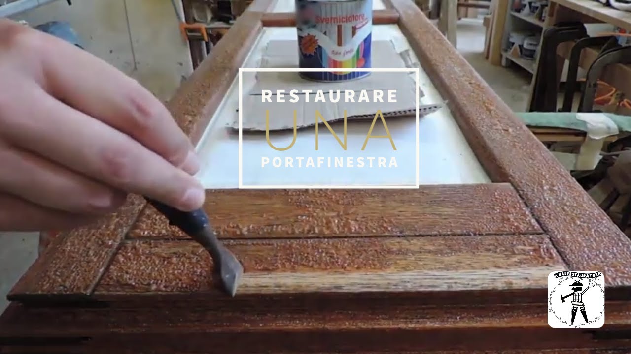 restaurare una porta finestra