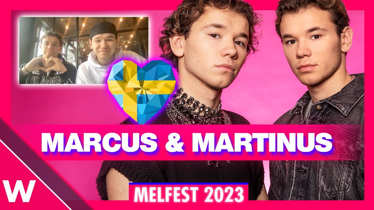 Маркус и Мартинус «Воздух» | Melodifestivalen 2023 - Интервью о третьем заезде