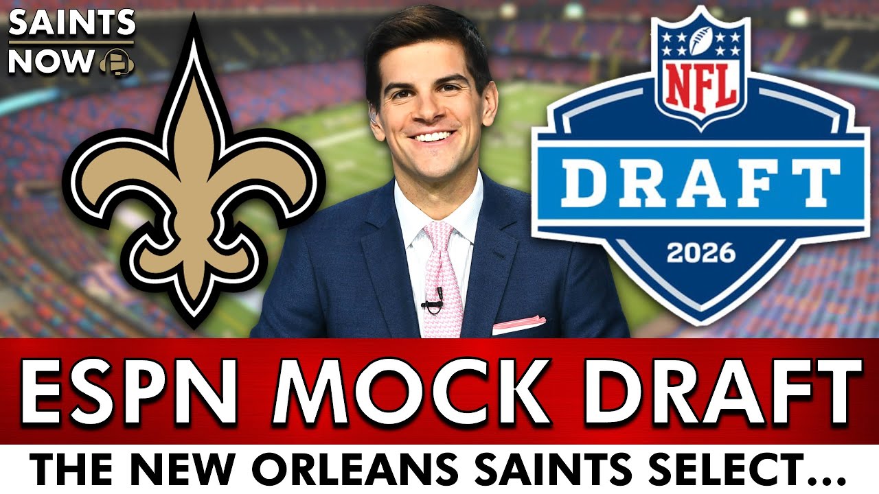 🚨REACTION: Saints Mock Draft From ESPN & Field Yates