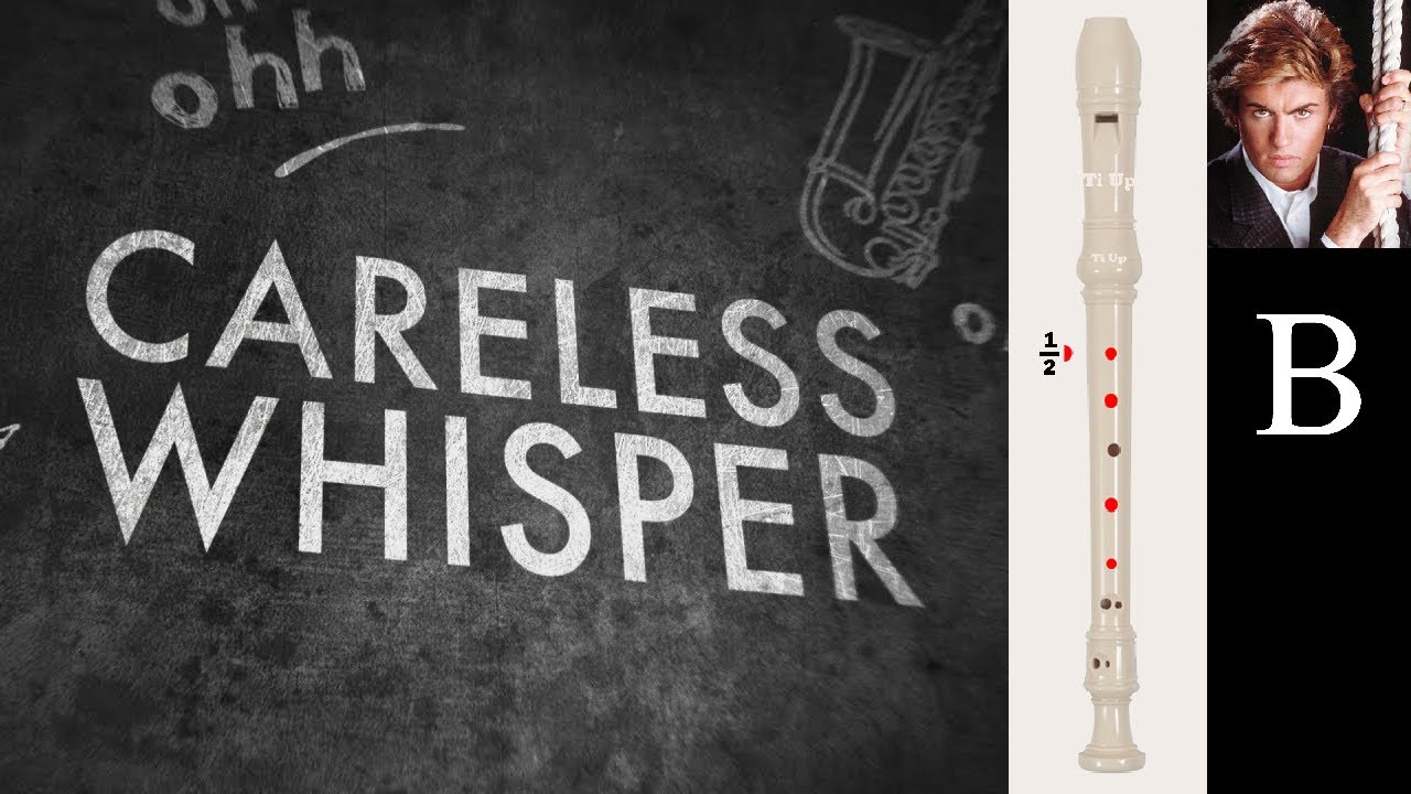 Careless Whisper - Recorder Tutorial
