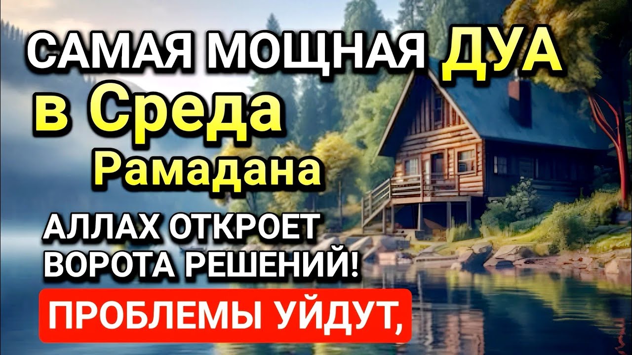 Самая сильная дуа в Среда! Ризк, богатство, успех, счастье!l