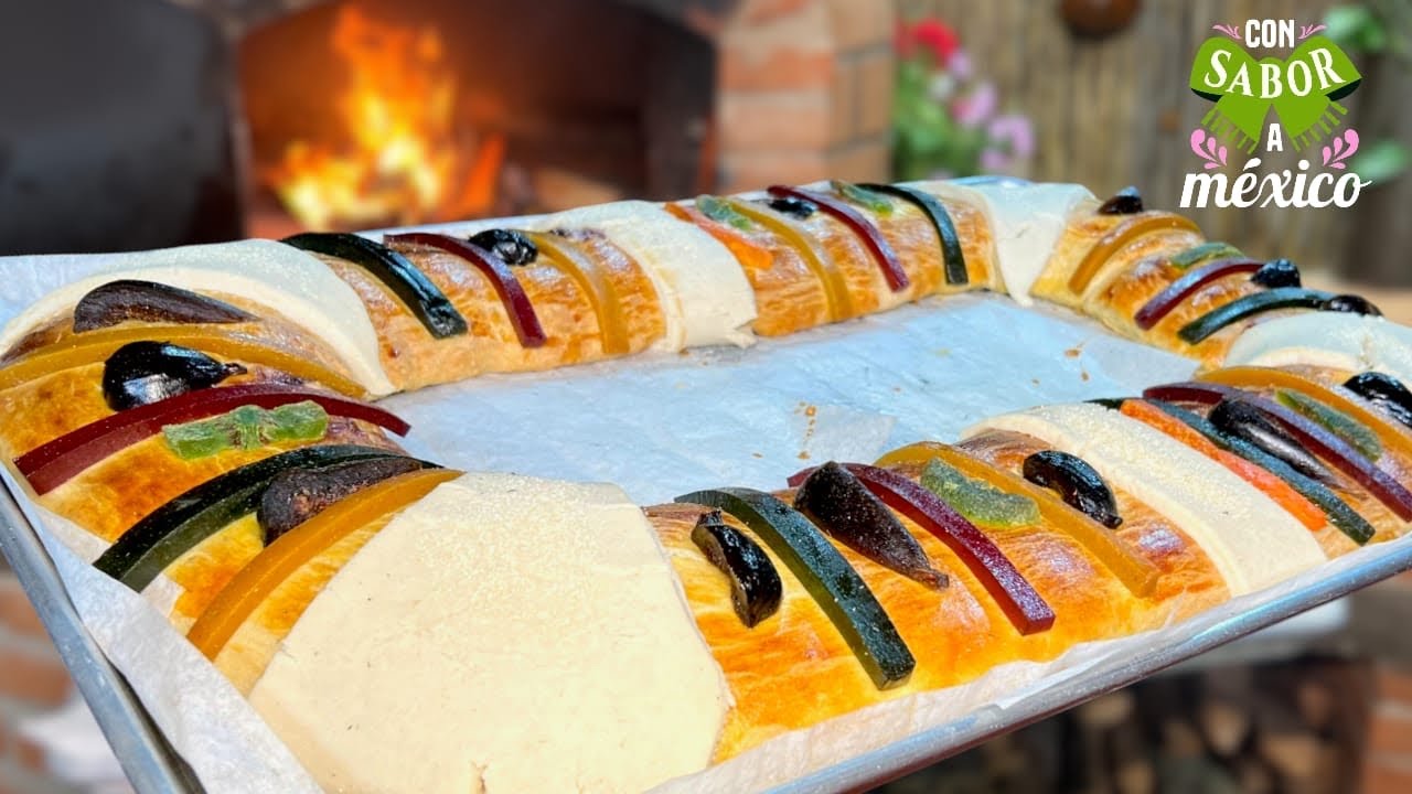 ROSCA DE REYES Rellena Con #Philadelphia y #Zarzamora | #ConSaborAMexico