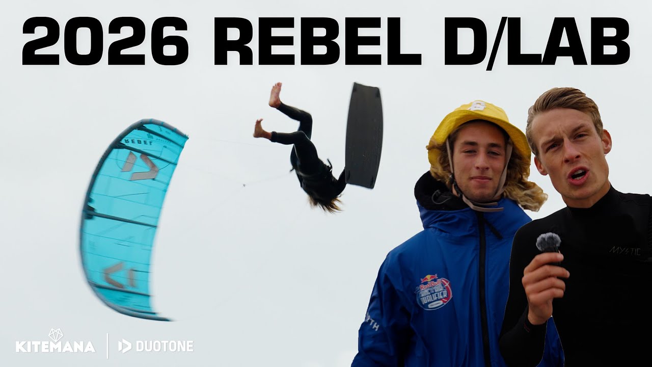New Duotone Rebel D/LAB 2026 Vs Rebel D/LAB 2025 Ft. Jamie Overbeek