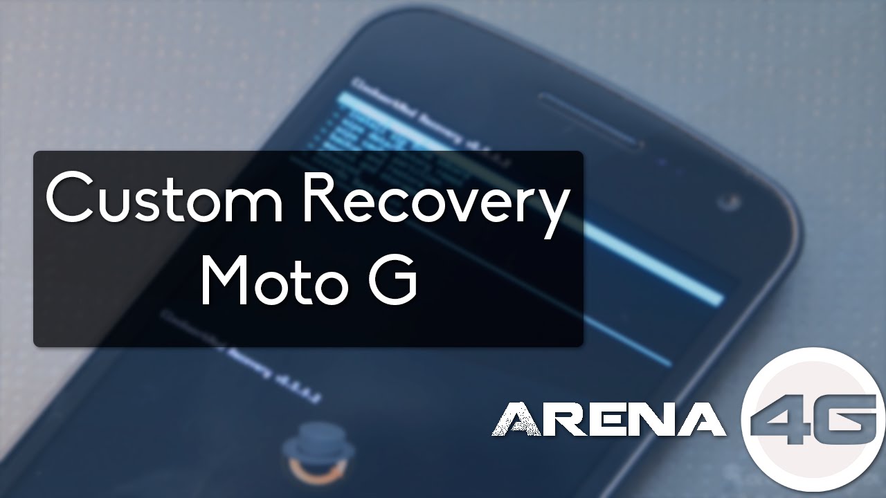 Instalando Custom Recovery no Moto G (TWRP/CWM)