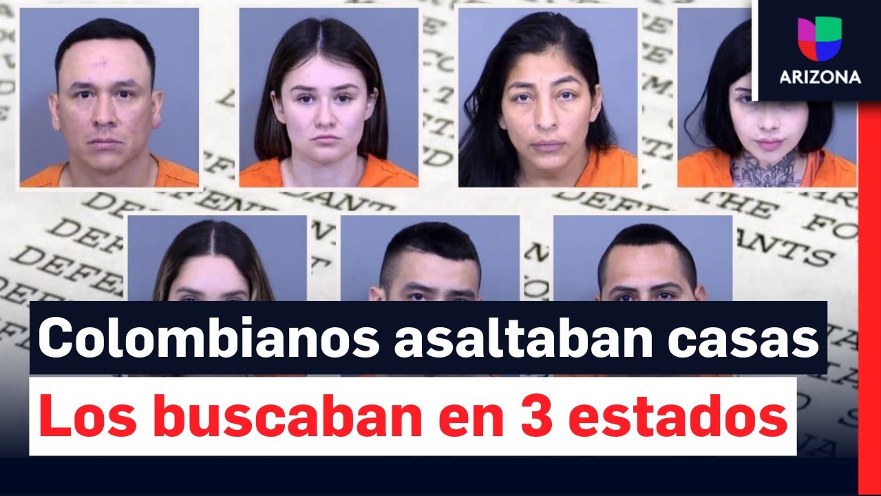Detienen en Scottsdale a 7 colombianos dedicados a robar viviendas