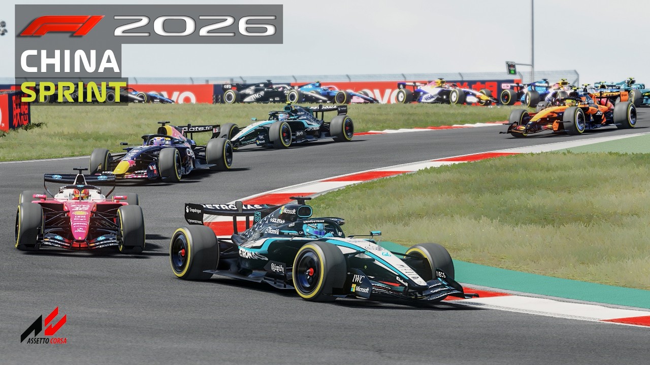 F1 2026 Chinese Grand Prix Assetto Corsa Sprint Race