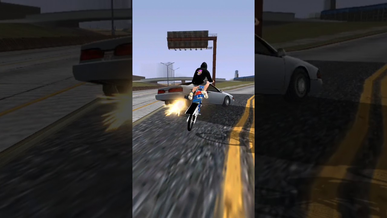 Tabrakan Maut Denis Kancil Saat Setting Motor Drag Versi GTA #shorts