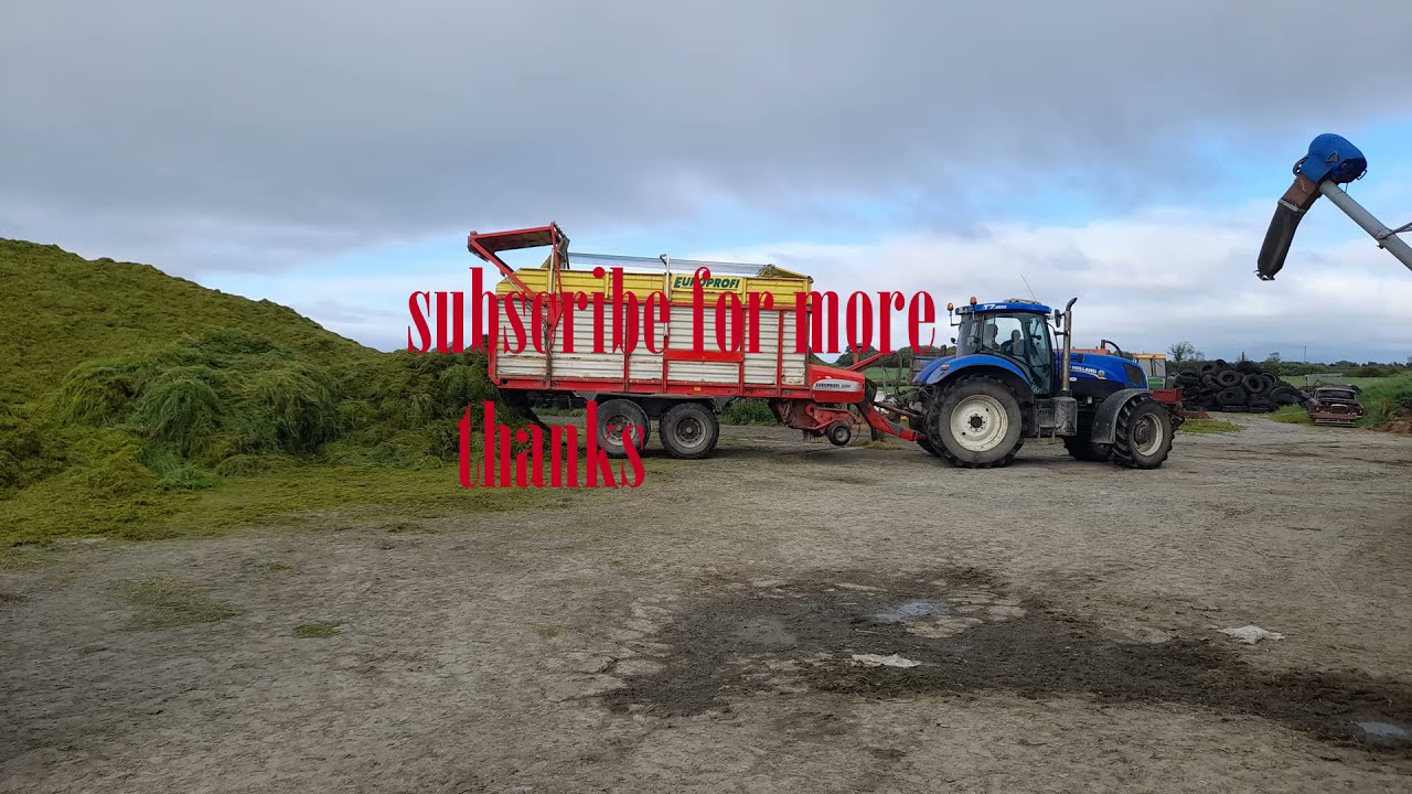 newholland t7200 wagon silage