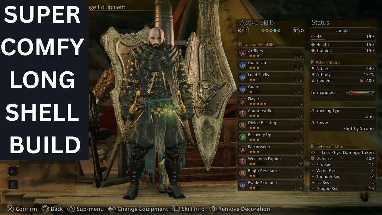 Monster Hunter Wilds: Gunlance Long Shelling Build! (LOCKDOWN EVERY MONSTER)