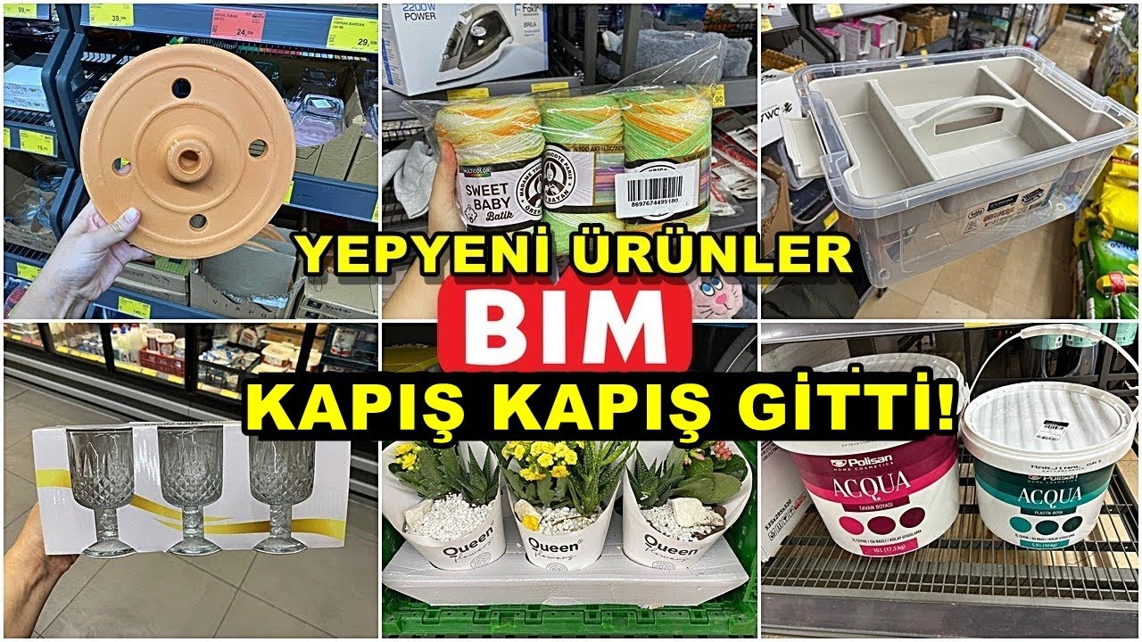BİME KOŞUN 💃BİM'E YENİ GELEN ÜRÜNLER❗️🙈/BİM AKTÜEL BU HAFTA KAÇMAZ😍/DOLU DOLU BİM😍/ŞOK OLACAKSINIZ❗️