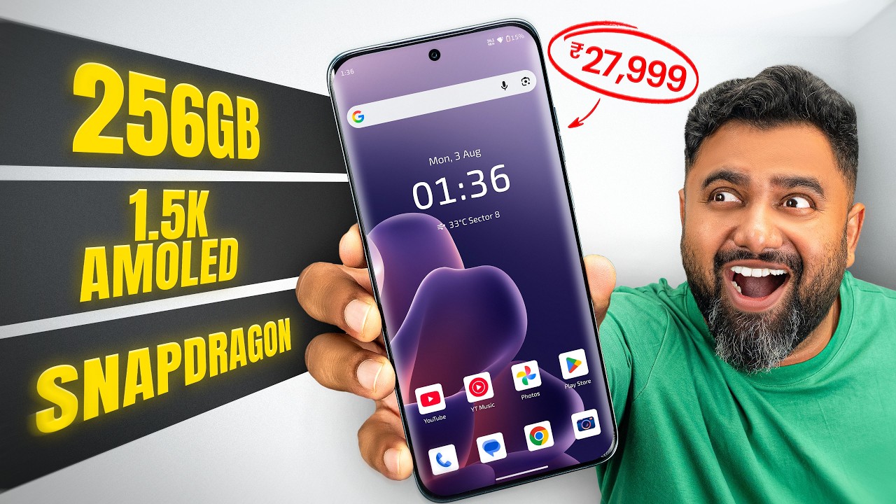 Лучший смартфон до 30 тысяч на распродаже Flipkart: Moto, Nothing, Vivo!