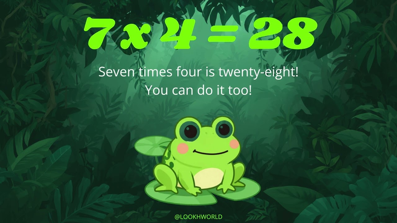 🔥 Master the 7 Times Table in Just Minutes! | Fun & Easy Multiplication Challenge