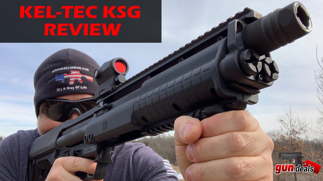 Kel Tec KSG Review -  Home Defense 12 Gauge Shotgun