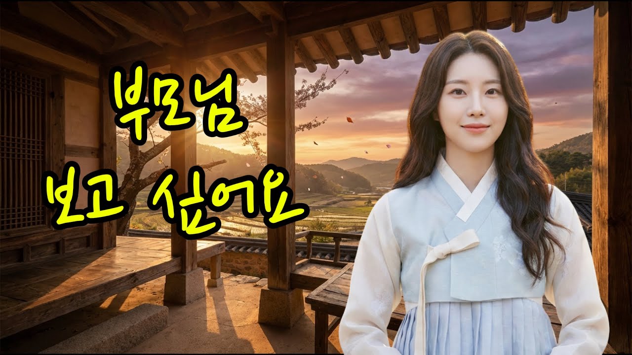 부모님 생각날 때, 그리운 가족이 생각나게 하는 트로트 모음